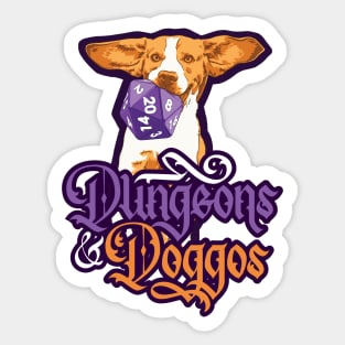 Dungeons and Doggos Sticker